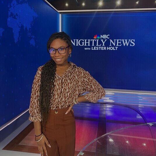 Jaala Brown’s Developing Story: From Communication Student to NBC Nightly News Intern