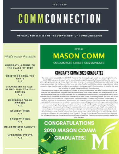 COMMConnection Fall 2020