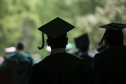 2015 Commencement on the Fairfax Campus.